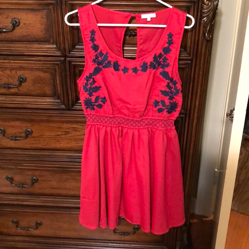 Red dress large